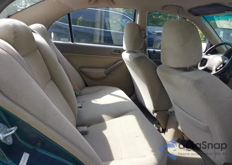 2001 Honda Civic Lx z USA, uszkodzony, nr VIN 2HGES16581H524942